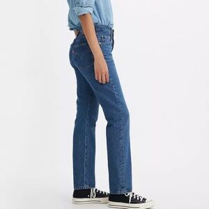 Levi's Classic 501 Straight-Leg Medium to Dark Wash Jeans